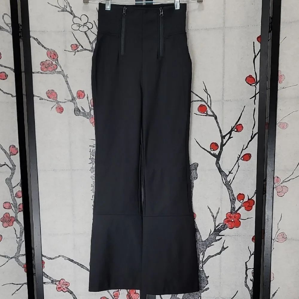 Poivre Blanc-logo Softshell Pants Black Size XS